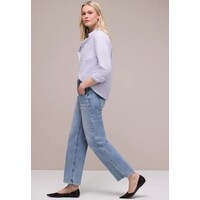 Street One Emee Wide Leg High Waist Light Blue Wash