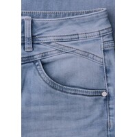 Street One Emee Wide Leg High Waist Light Blue Wash