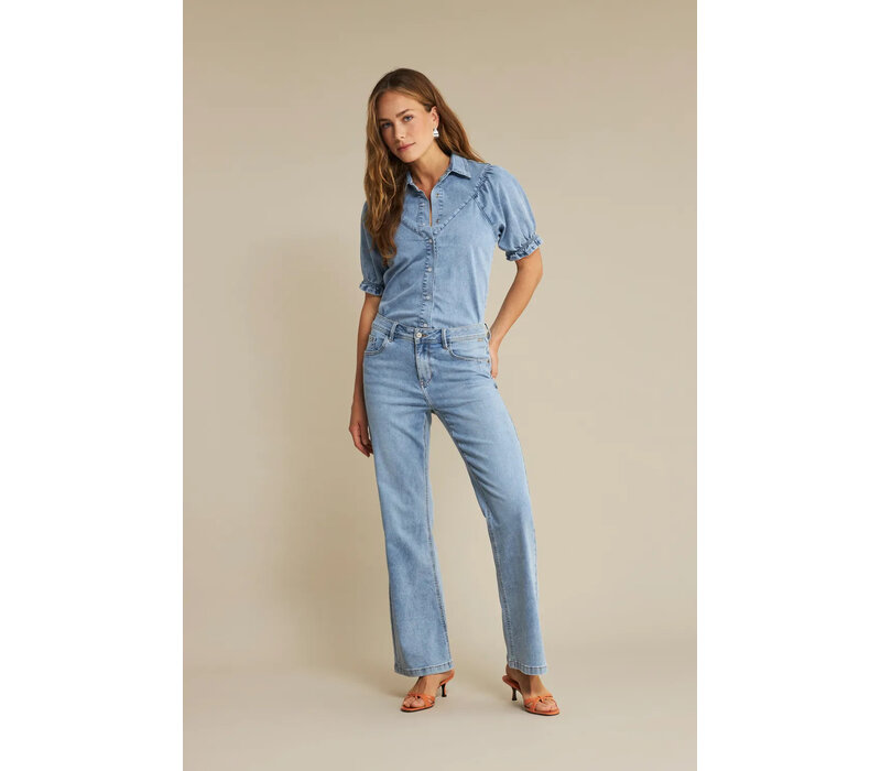 Red Button Colette 5 Pocket Bleach