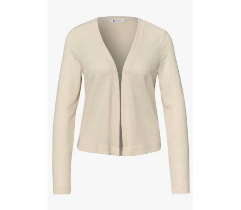 Street One Nette Summer Knit Vest Smoke Beige