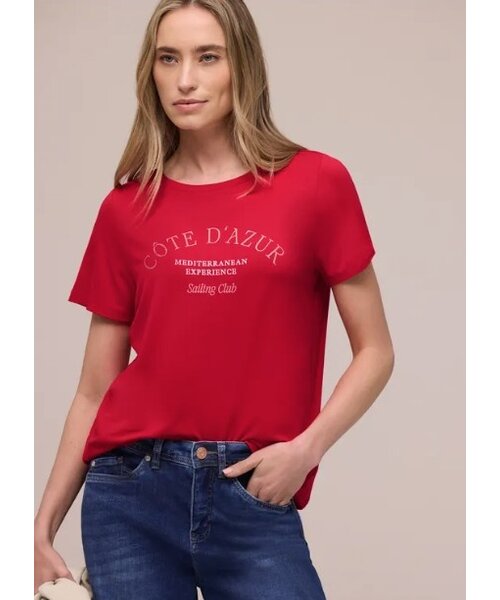 StreetOne Street One Wording Print Shirt