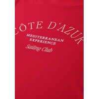 Street One Wording Print Shirt Salsa Red