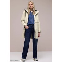 Street One Doubleface Parka Powder Beige