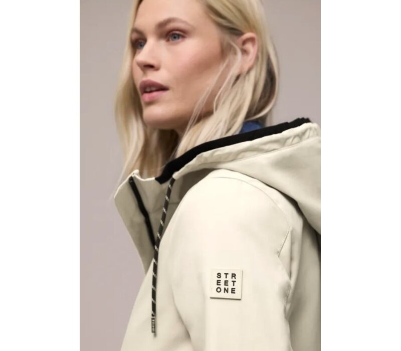 Street One Doubleface Parka Powder Beige