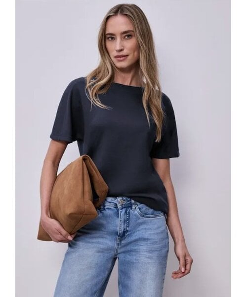 StreetOne Street One Boothals Rib Shirt