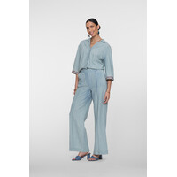 Geisha Pants Chambray Jeansblue