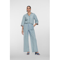 Geisha Pants Chambray Jeansblue