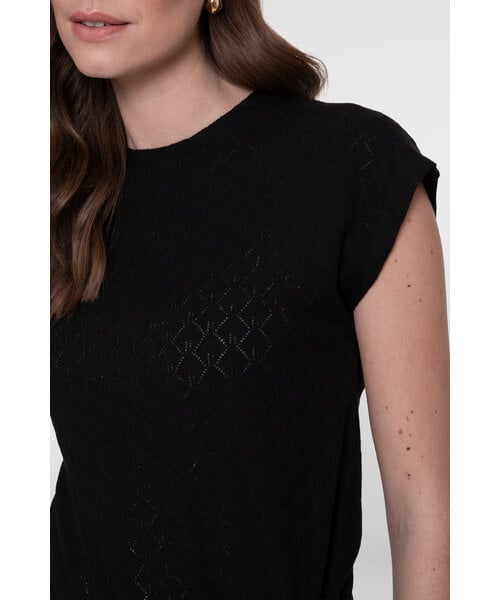 Geisha Geisha Top Ajour with Knot