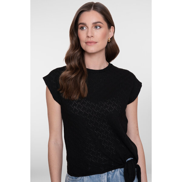 Geisha Top Ajour with Knot 