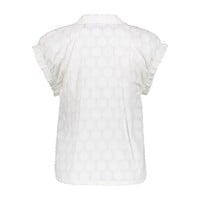Geisha Blouse Lurex Off White