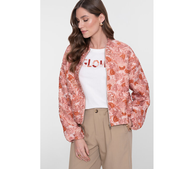 Geisha T-Shirt Glow Off White Light Pink