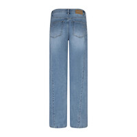 Red Button Claudette Slanted Seam Light Blue