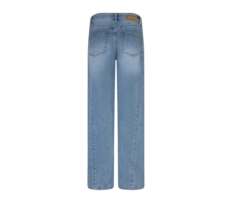 Red Button Claudette Slanted Seam Light Blue