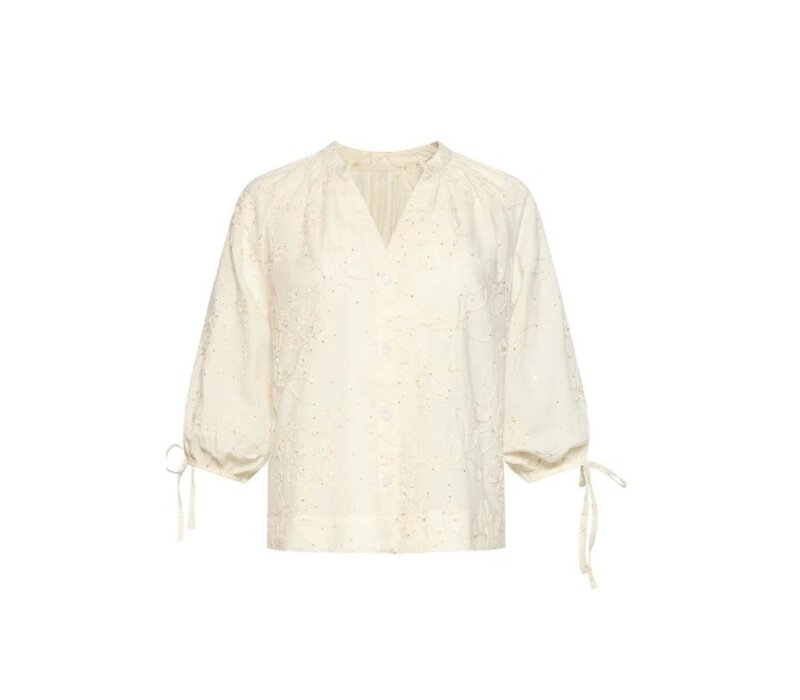 Smashed Lemon Blouse Off White