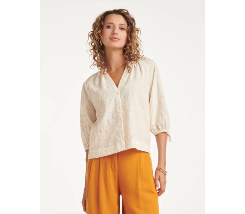 Smashed Lemon Blouse White