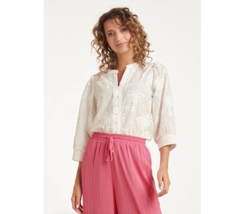 Smashed Lemon Blouse White