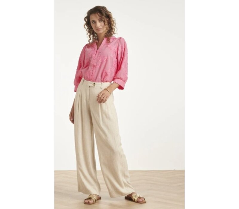 Smashed Lemon Blouse Old Pink