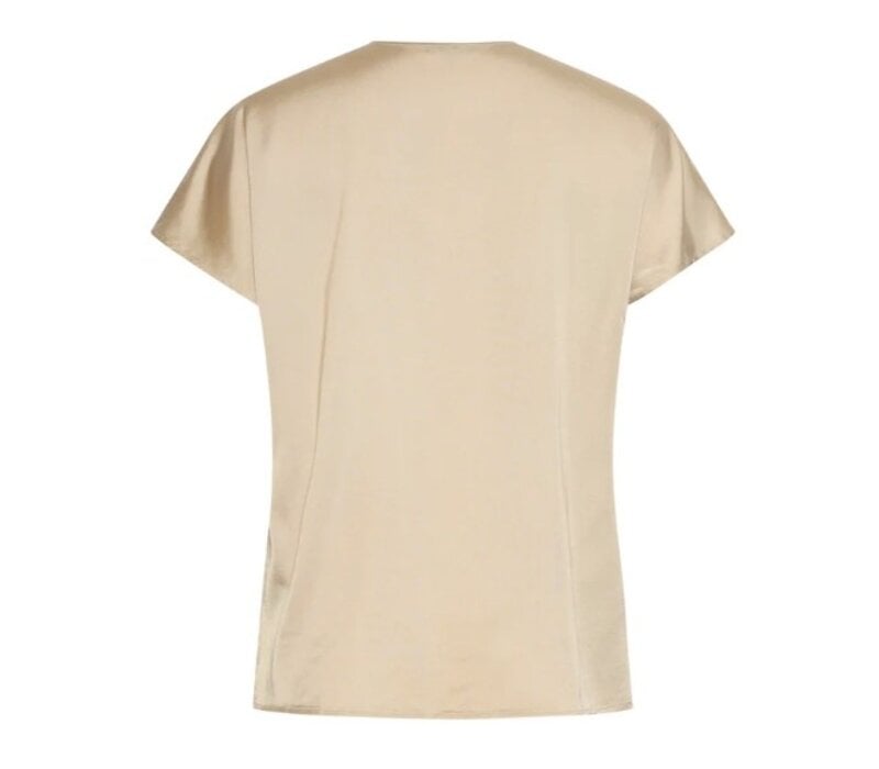 Smashed Lemon Blouse Dark Sand