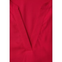 Street One Splitneck Blouse Turn-Up Salsa Red