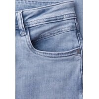 Street One York Mid Waist Light Blue Random Wash