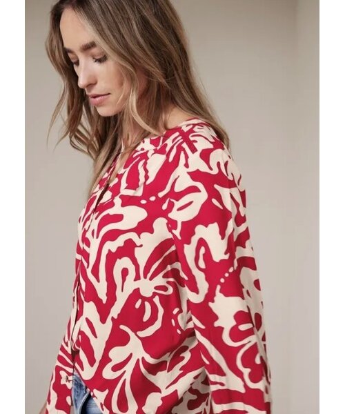 StreetOne Street One Buttoned Tunicblouse Tape Details