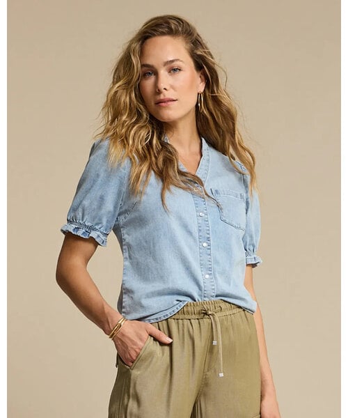 Red Button Red Button Victoria Blouse Denim