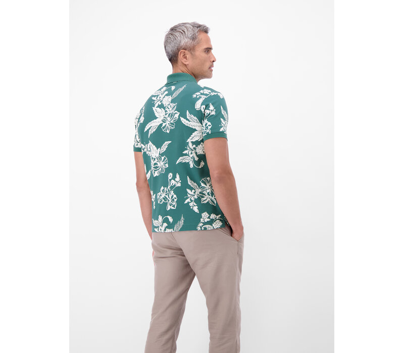 Lerros Polo Pique Soft Teal