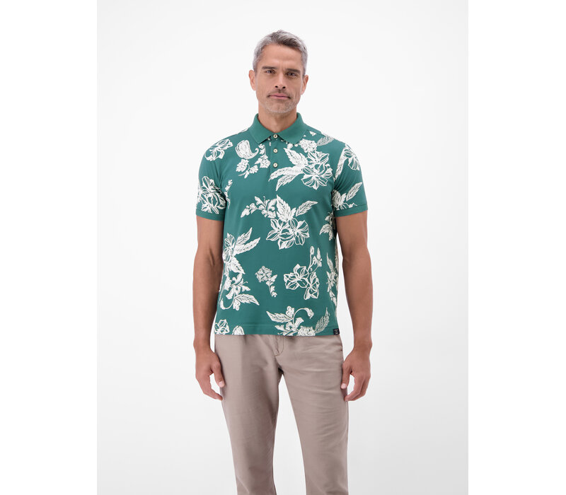 Lerros Polo Pique Soft Teal