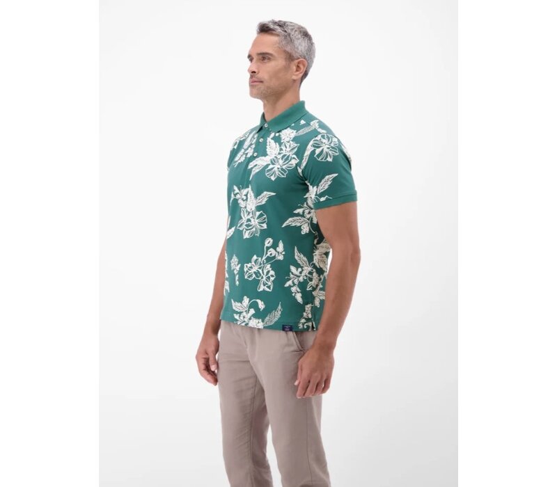 Lerros Polo Pique Soft Teal