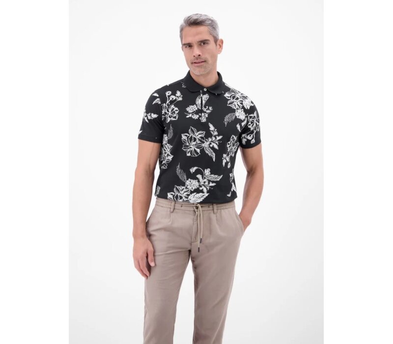 Lerros Polo Pique Classic Navy