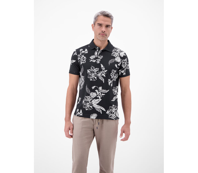 Lerros Polo Pique Classic Navy