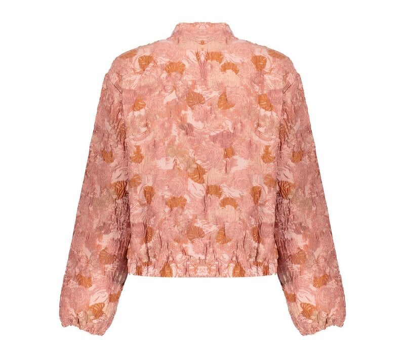 Geisha Bomber Jacquard Pink Combi