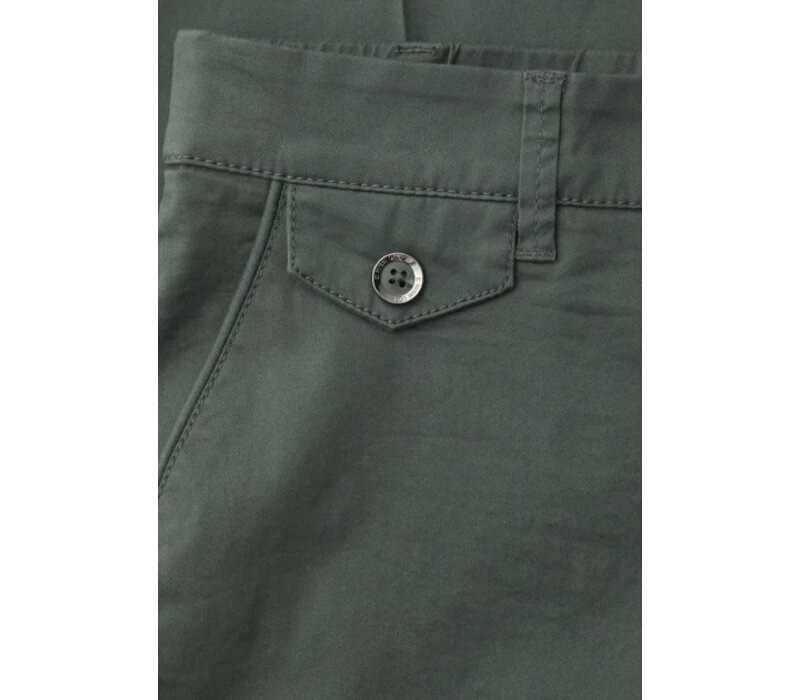 Street One Chino Twill Cilantro Green