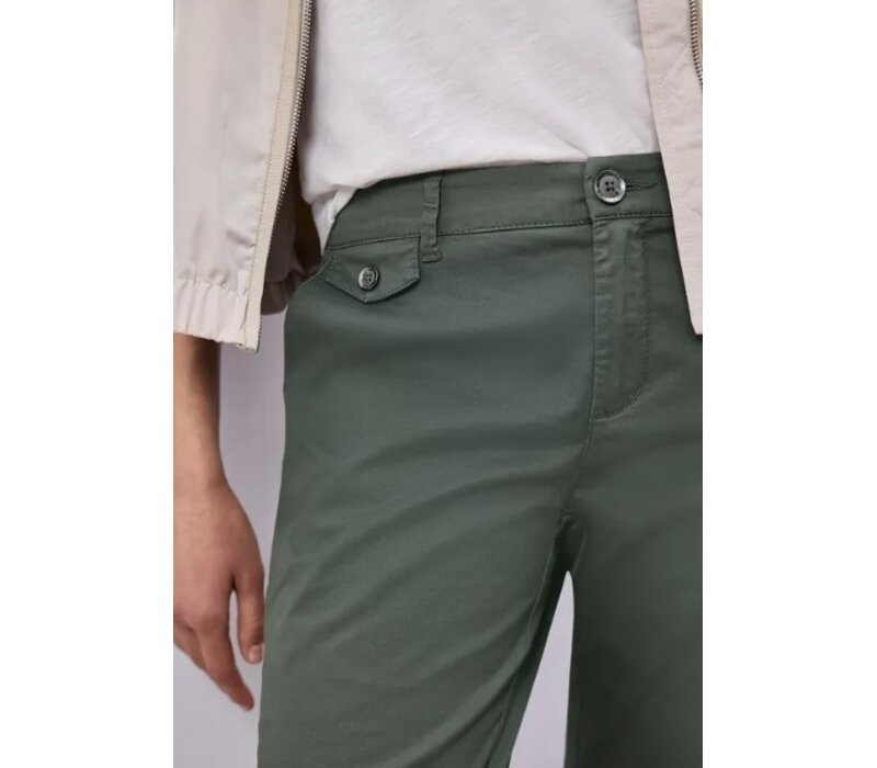 Street One Chino Twill Cilantro Green