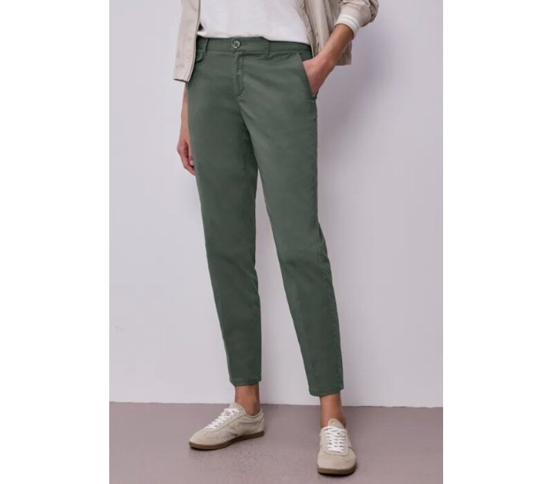 Street One Chino Twill Cilantro Green