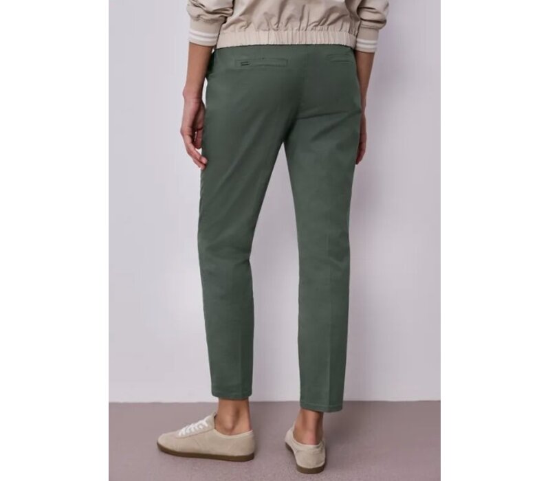 Street One Chino Twill Cilantro Green