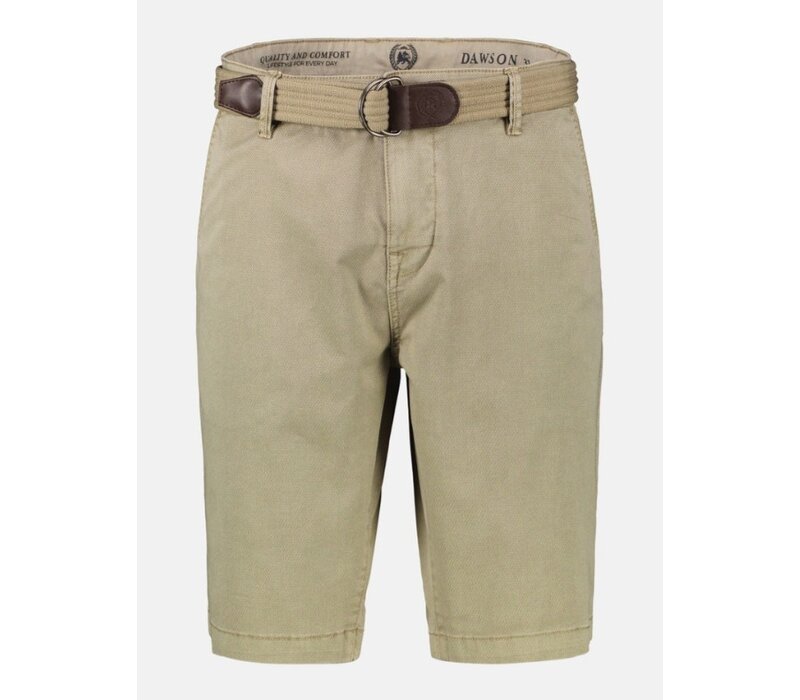 Lerros Chino Short Minimal Print Light Dusty Beige