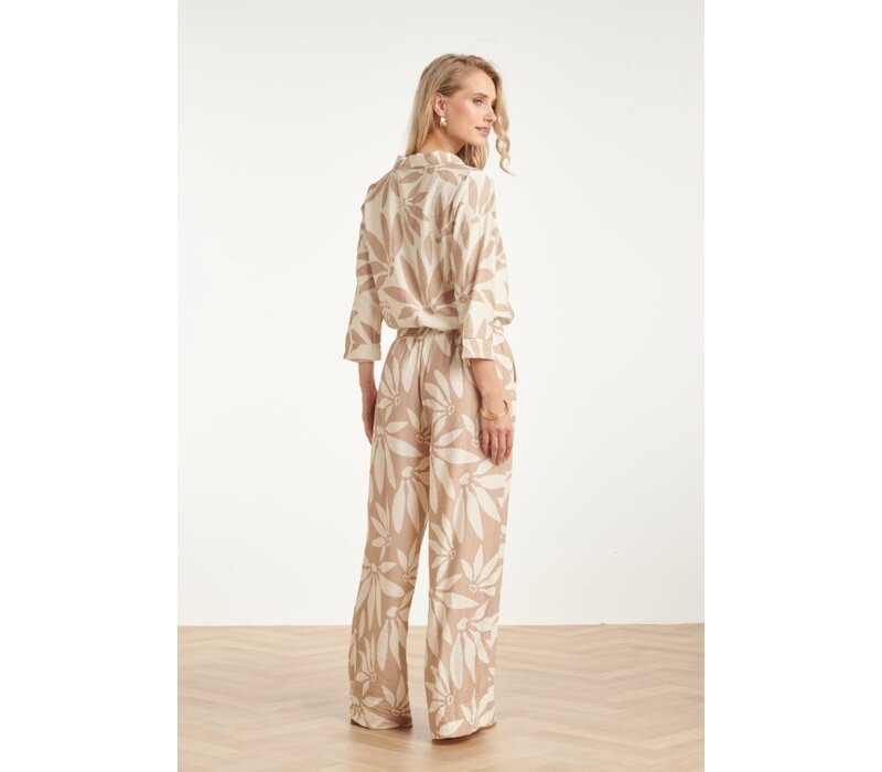 Smashed Lemon Blouse Off White Dark Sand