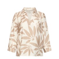 Smashed Lemon Blouse Off White Dark Sand