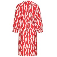 Smashed Lemon Dress Red White