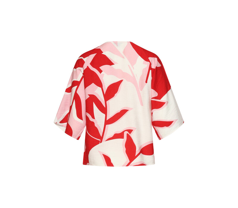 Smashed Lemon Blouse Red Pink