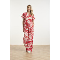 Smashed Lemon Blouse Red White