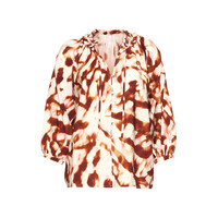 Smashed Lemon Blouse Brique Multicolour