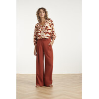 Smashed Lemon Blouse Brique Multicolour