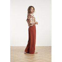 Smashed Lemon Blouse Brique Multicolour