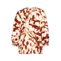 Smashed Lemon Blouse Brique Multicolour