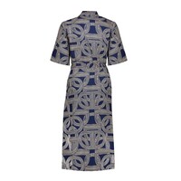 Geisha Dress Navy Sand