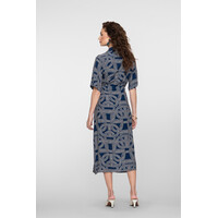 Geisha Dress Navy Sand