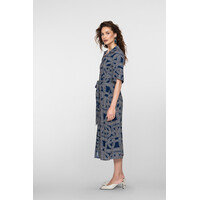 Geisha Dress Navy Sand