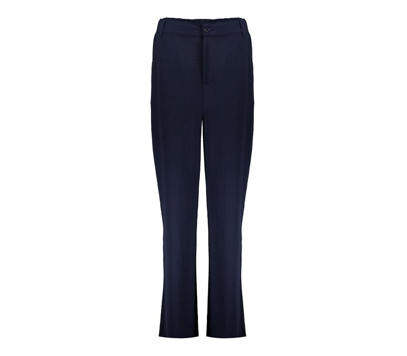 Geisha Pants Crinckle Navy